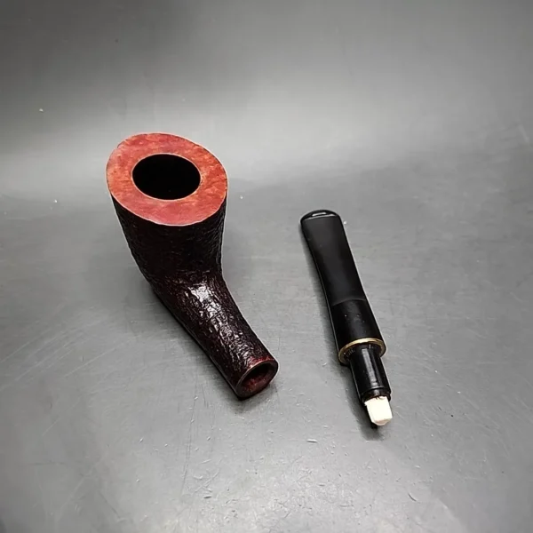 Savinelli Roma 904 KS Rusticated Estate Briar Pipe, 6mm, Italian Estates - Image 11