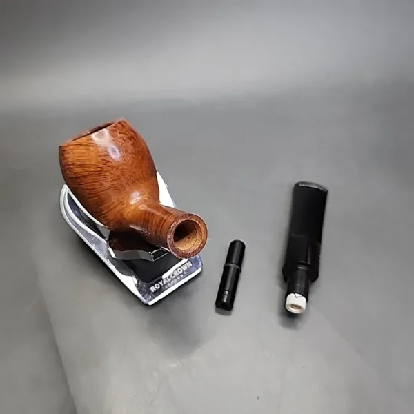 Gigi Novecento Smooth Pear Estate Briar Pipe Unsmoked, 9mm - Image 12