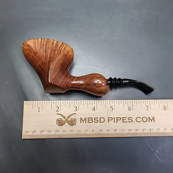 Preben Holm Handcut 2 Smooth Freehand Estate Briar Pipe, Danish Estates - Image 12