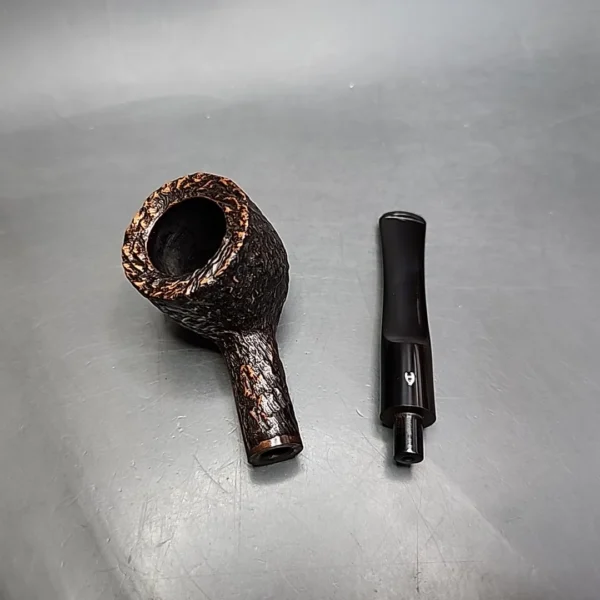 Astleys Rusticated Straight Pot Estate Briar Pipe, English Estates - Image 12