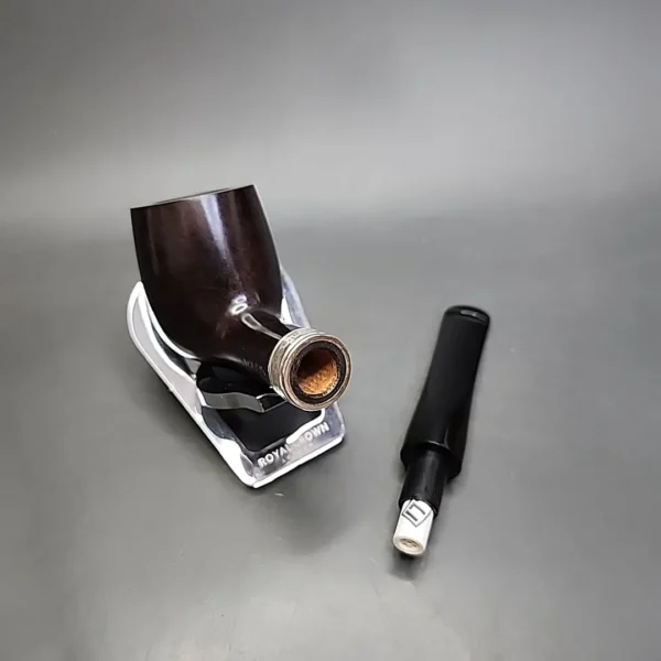 Vauen De Luxe 286 Smooth Billiard Estate Briar Pipe, P-lip Unsmoked, 9mm - Image 12