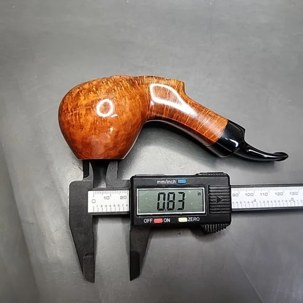 Nording Handmade Grade 14 Smooth Brandy Estate Briar Pipe, Danish Estates - Image 12