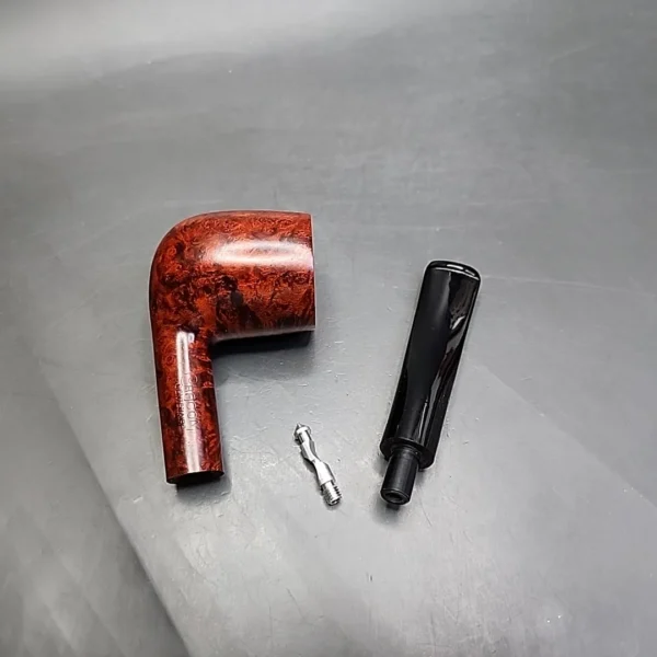 Chacom Centenaire 866 Bent Billiard Estate Briar Pipe, Unsmoked - Image 12