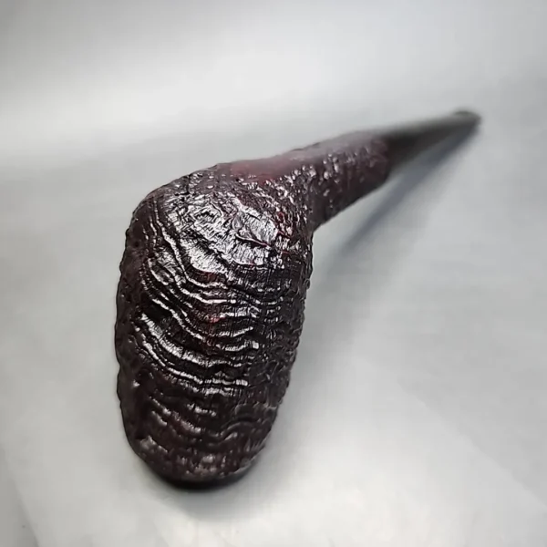 1925 Cased Dunhill's Shell Briar Magnum Billiard Estate Briar Pipe, English Estates - Image 12