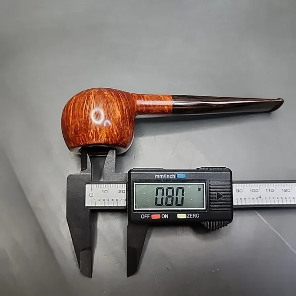 Dave Neeb Smooth Squat Prince Handmade Briar Pipe, New - Image 12