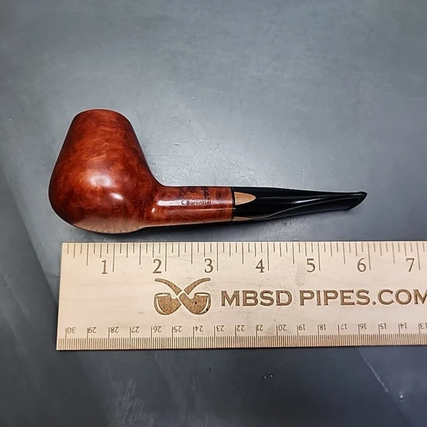 Vauen Designed by Barontini Smooth Brandy Estate Briar Pipe, Unsmoked, 9mm - Image 12
