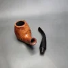 Peterson Shannon B11 Smooth Bent Brandy Estate Briar Pipe, Irish Estates - Image 12
