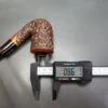 Randy Wiley for PCI 1986, Sea Reef Bent Stack Estate Briar Pipe, Unsmoked - Image 12