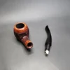 Savinelli Saturnia 626 Partially Rusticated Estate Briar Pipe, 6mm, Italian Estates - Image 12