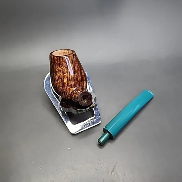 Chris Morgan Smooth Tulip Handmade Briar Pipe, New - Image 12
