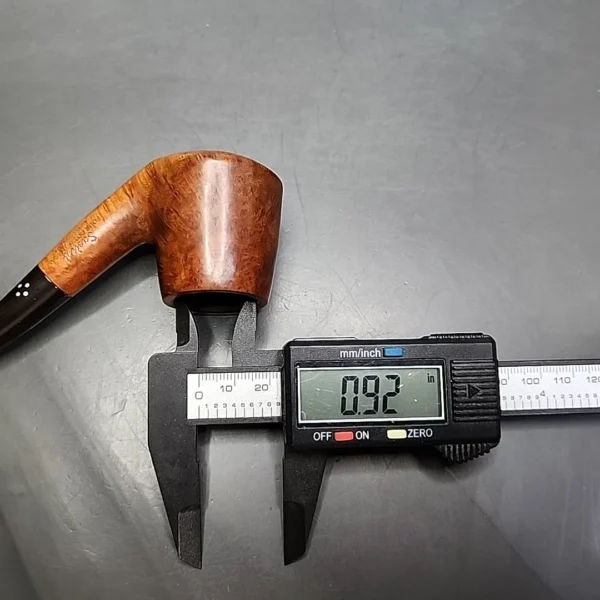 Sasieni Four Dot Natural Richmond Volcano Estate Briar Pipe, English Estates - Image 13