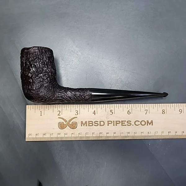 1925 Cased Dunhill's Shell Briar Magnum Billiard Estate Briar Pipe, English Estates - Image 13