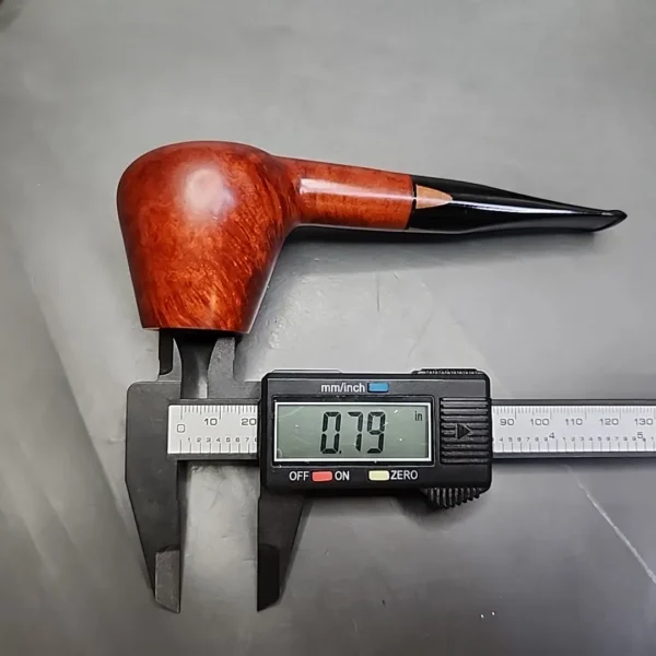 Vauen Designed by Barontini Smooth Brandy Estate Briar Pipe, Unsmoked, 9mm - Image 13