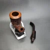 Randy Wiley for PCI 1986, Sea Reef Bent Stack Estate Briar Pipe, Unsmoked - Image 13