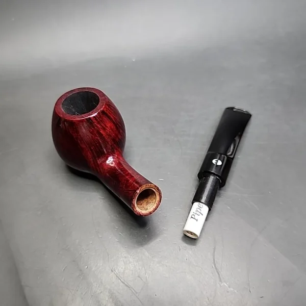 Bentley Former's Design Smooth Apple Estate Briar Pipe, Unsmoked, 9mm - Image 13