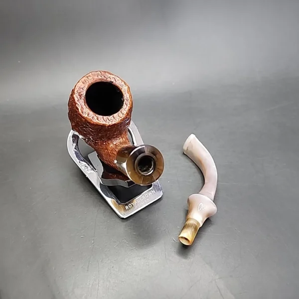 Savinelli Estella Non Pareil 9614 Oom Paul Estate Briar Pipe, Italian Estates - Image 13