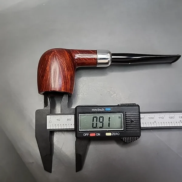 1992 Dunhill Bruyere 4103 Smooth Army Mount Billiard Estate Briar Pipe, English Estates - Image 13