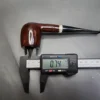 Jacobean Original by Les Wood Smooth Straight Billiard Estate Briar Pipe, Unsmoked - Image 14