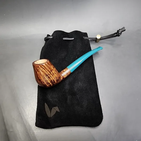 Chris Morgan Smooth Tulip Handmade Briar Pipe, New - Image 13
