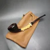 J Mouton Sandblasted Samurai Dublin Handmade Briar Pipe, New - Image 13