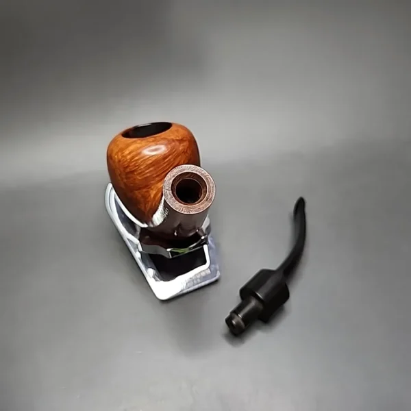 Sasieni Two Dot 107 Smooth Acorn Estate Briar Pipe, English Estates - Image 14