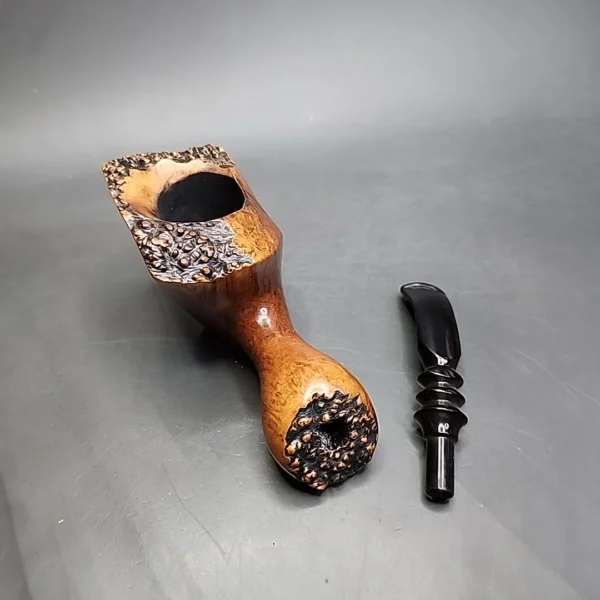Preben Holm Handcut 2 Smooth Freehand Estate Briar Pipe, Danish Estates - Image 14