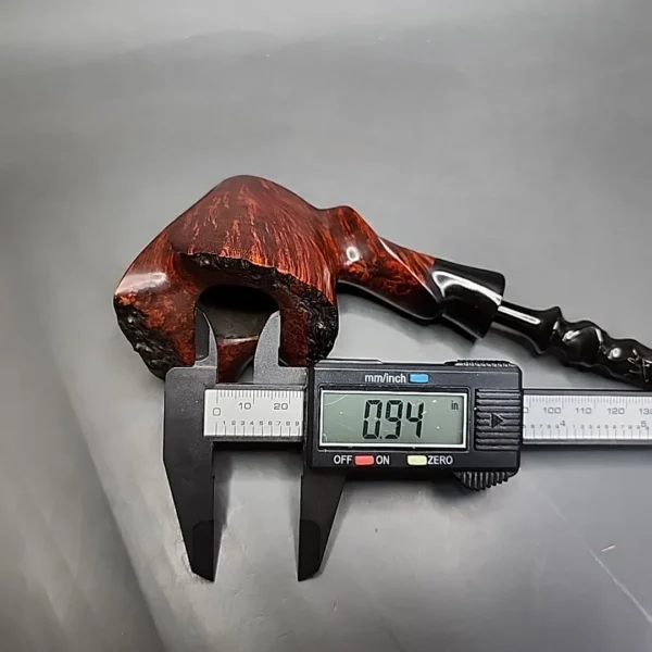 Preben Holm Private Collection, Extra Large Smooth Freehand Estate Briar Pipe, Danish Estates - Image 14
