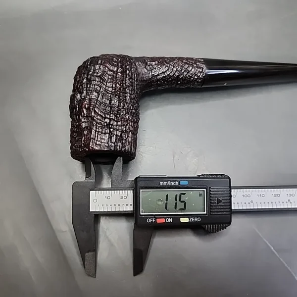 1925 Cased Dunhill's Shell Briar Magnum Billiard Estate Briar Pipe, English Estates - Image 14