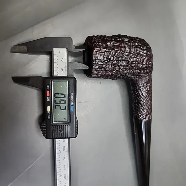 1925 Cased Dunhill's Shell Briar Magnum Billiard Estate Briar Pipe, English Estates - Image 15