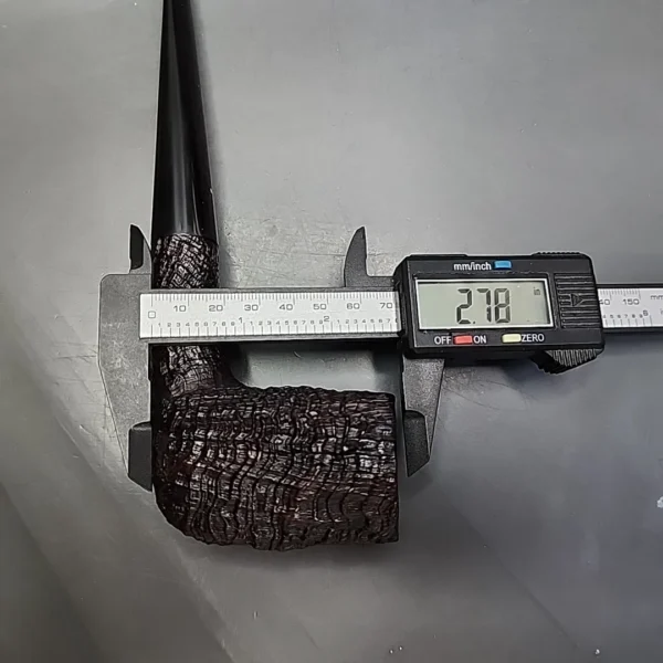 1925 Cased Dunhill's Shell Briar Magnum Billiard Estate Briar Pipe, English Estates - Image 16