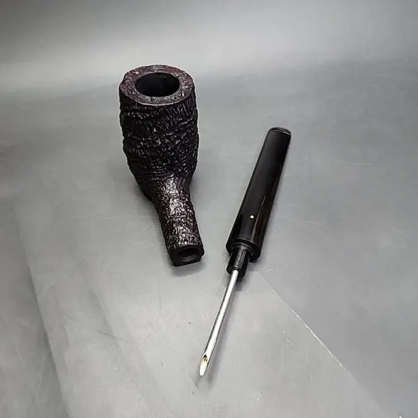 1925 Cased Dunhill's Shell Briar Magnum Billiard Estate Briar Pipe, English Estates - Image 17