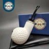 MBSD Meerschaum Reverse Calabash Block Meerschaum Pipe