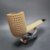 SMS Lattice Canadian Estate Block Meerschaum Pipe - Image 5