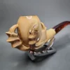 CAO Large Claw Egg Estate Block Meerschaum Pipe, Fitted Case - Image 5