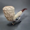 CAO Magnum Floral Dublin Estate Block Meerschaum Pipe & Fitted Case, Turkish Estates - Image 5