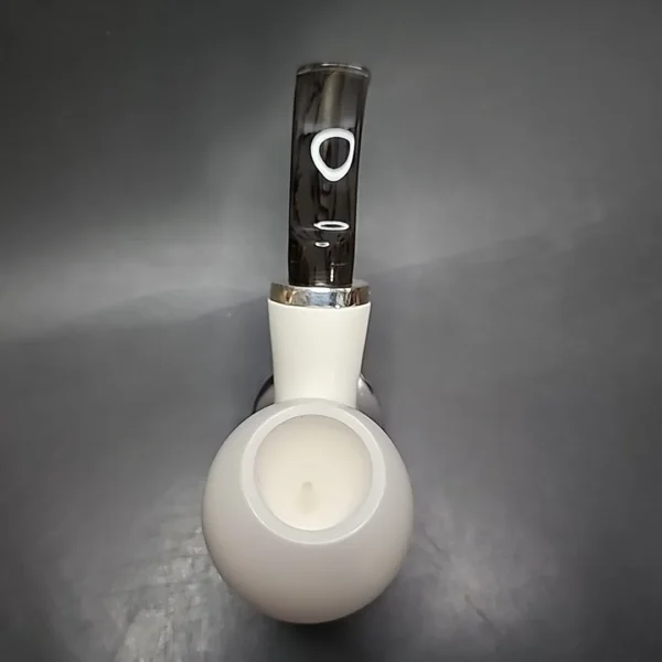 MBSD Meerschaum Reverse Calabash Brandy Block Meerschaum Pipe - Image 6