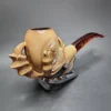 CAO Large Claw Egg Estate Block Meerschaum Pipe, Fitted Case - Image 6