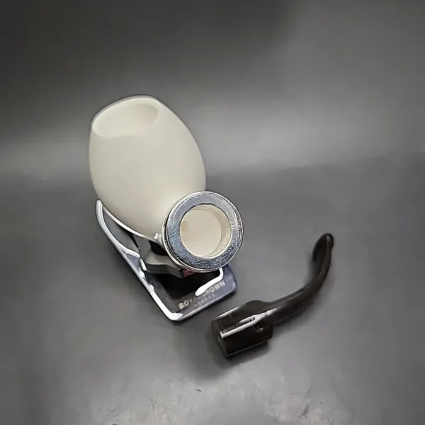 MBSD Meerschaum Reverse Calabash Brandy Block Meerschaum Pipe - Image 8