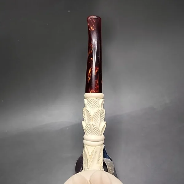 CAO Magnum Floral Dublin Estate Block Meerschaum Pipe & Fitted Case, Turkish Estates - Image 8