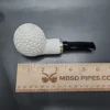 MBSD Meerschaum Reverse Calabash Block Meerschaum Pipe - Image 10