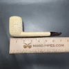 SMS Lattice Canadian Estate Block Meerschaum Pipe - Image 11