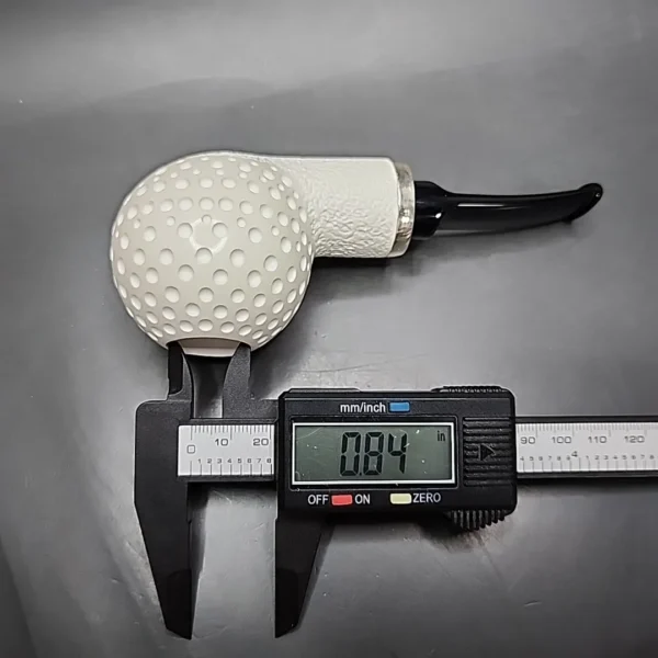 MBSD Meerschaum Reverse Calabash Block Meerschaum Pipe - Image 11