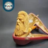MBSD Meerschaum Masters by Kenan, Magnum Wizard Block Meerschaum Pipe, New