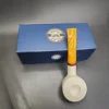 MBSD Meerschaum Deluxe Danish Dublin Block Meerschaum Pipe, Briar-Mortise - Image 3