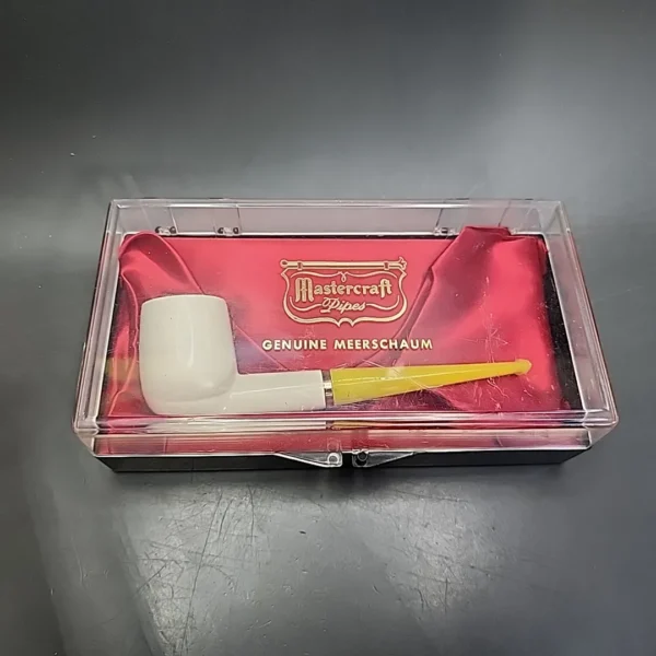 Mastercraft Austrian Straight Billiard Meerschaum Pipe, Unsmoked - Image 3