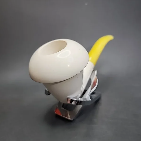 Vintage Calabash Block Meerschaum Estate Pipe, Fitted Case - Image 5