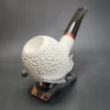 MBSD Meerschaum Deluxe Bent Apple Block Meerschaum Pipe, Briar-Mortise, New - Image 5