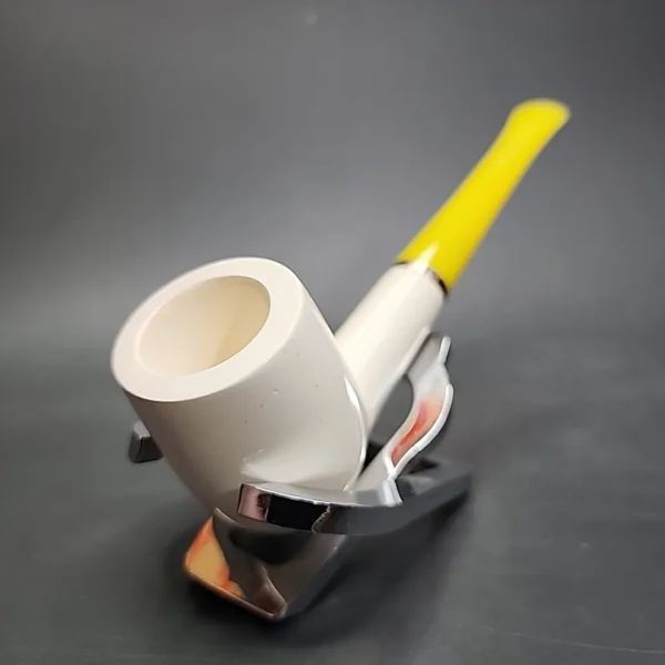 Mastercraft Austrian Straight Billiard Meerschaum Pipe, Unsmoked - Image 5