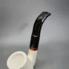MBSD Meerschaum Deluxe Oom Paul Sitter Block Meerschaum Pipe, Briar-Mortise - Image 5