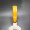 MBSD Meerschaum Deluxe Floral Sitter Block Meerschaum Pipe, Briar-Mortise - Image 6